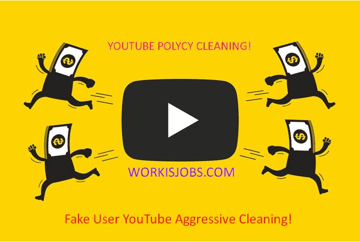 Fake User YouTube Aggressive Cleaning!